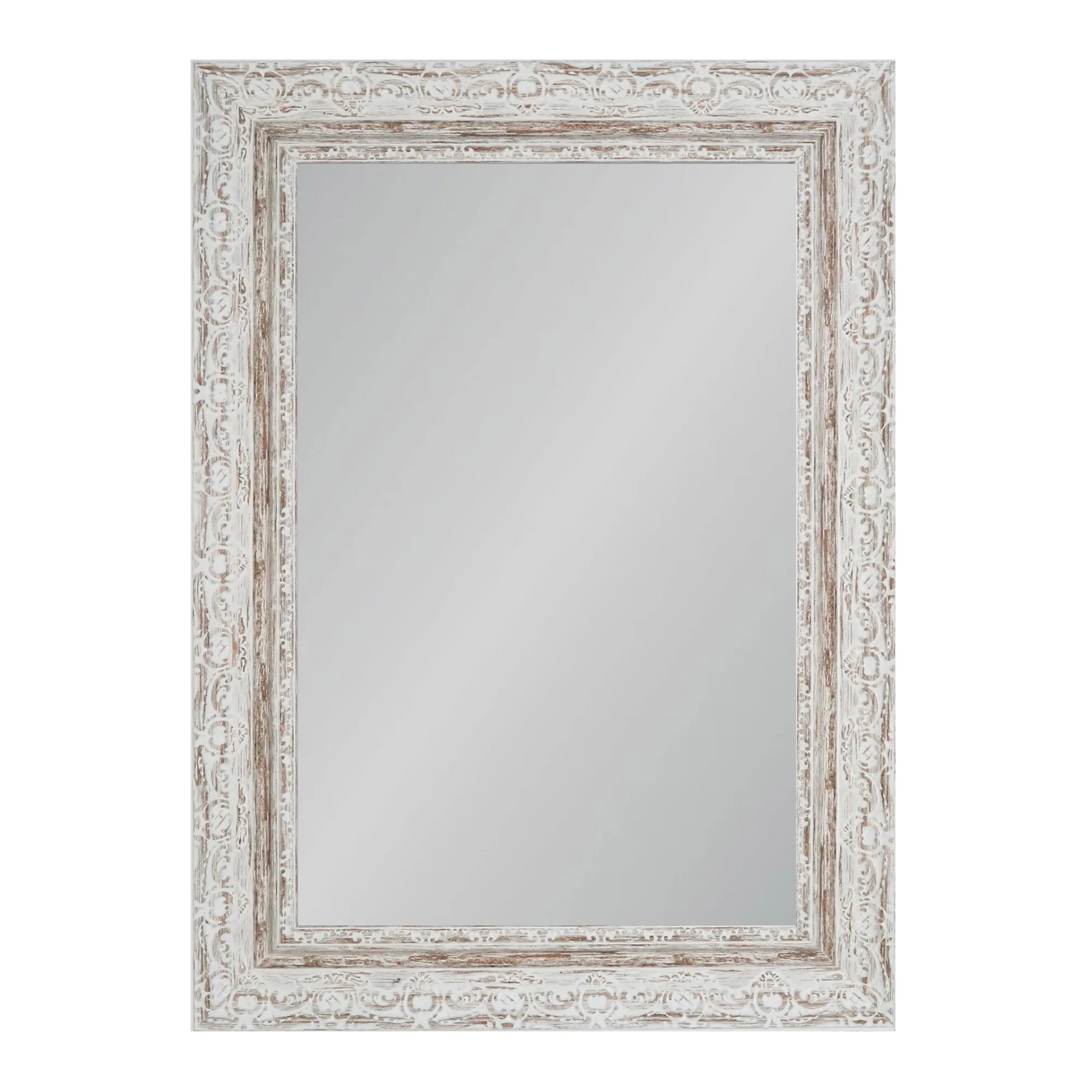 Distressed White French Baroc