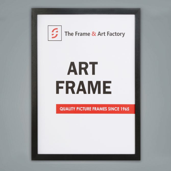 Wooden Poster Frame Black