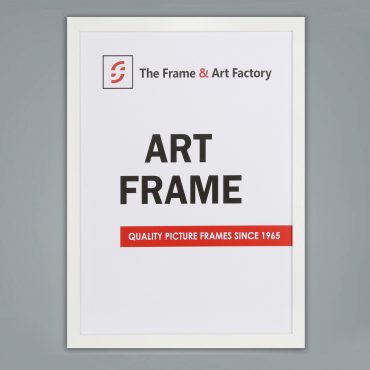 Wooden Poster Frame White