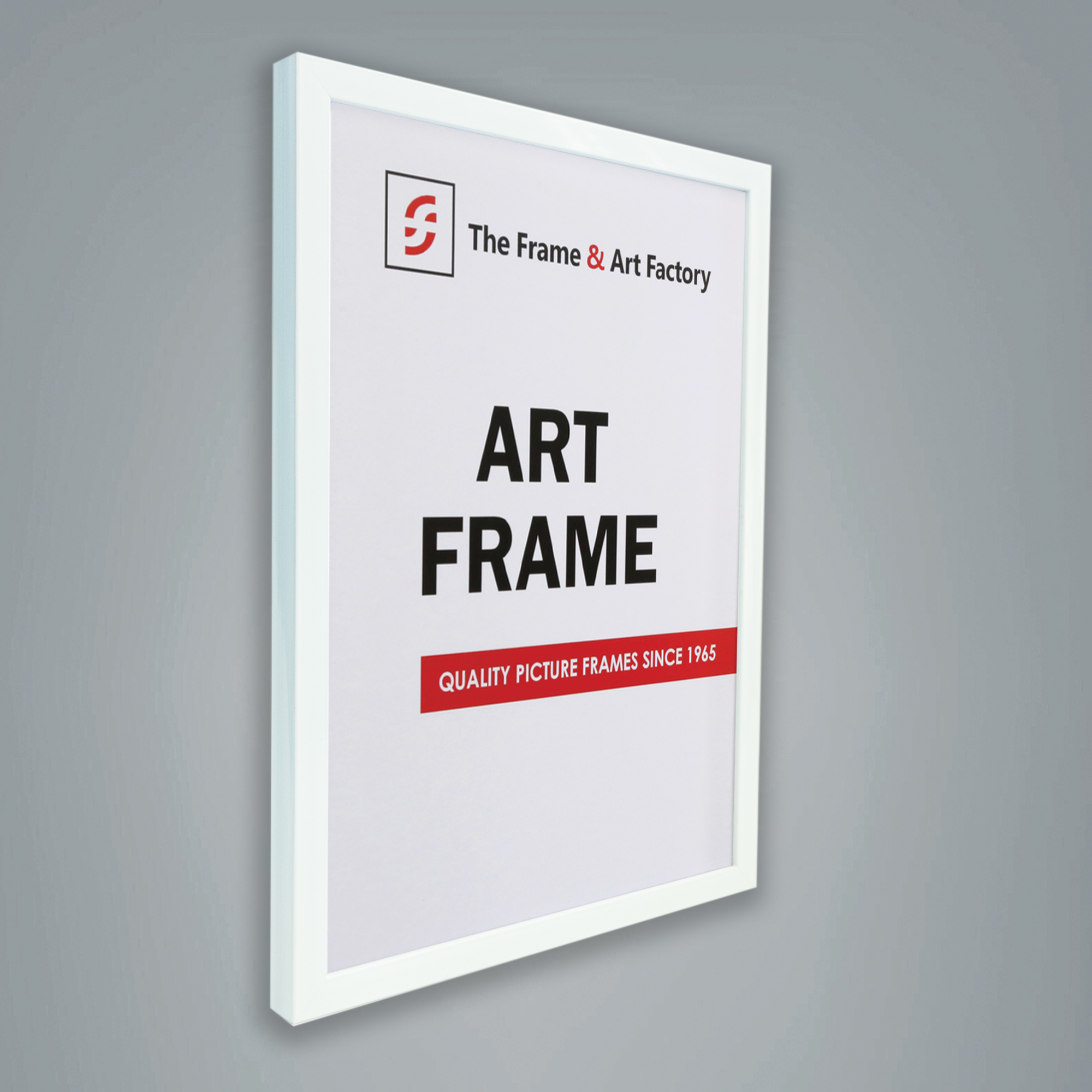 Skinny Frame White