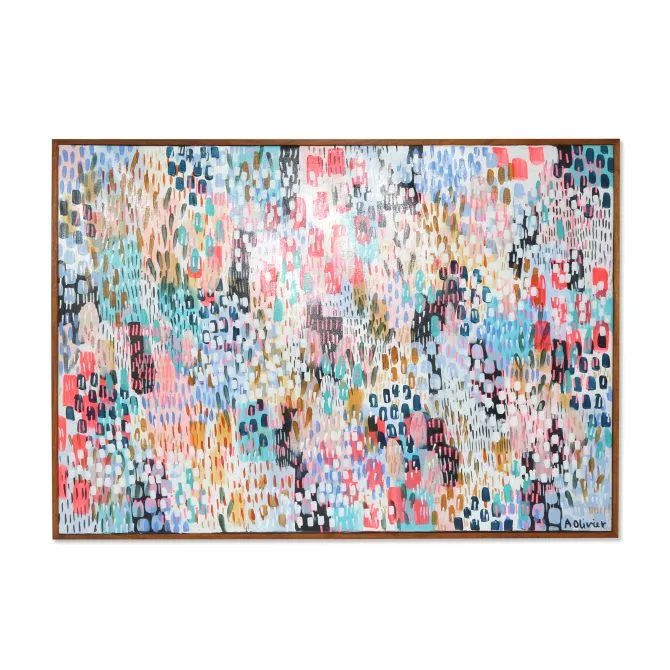 Kiaat Wood Floater Frame