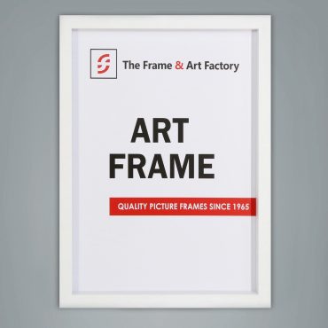 Baltimore Box Frame White Wood