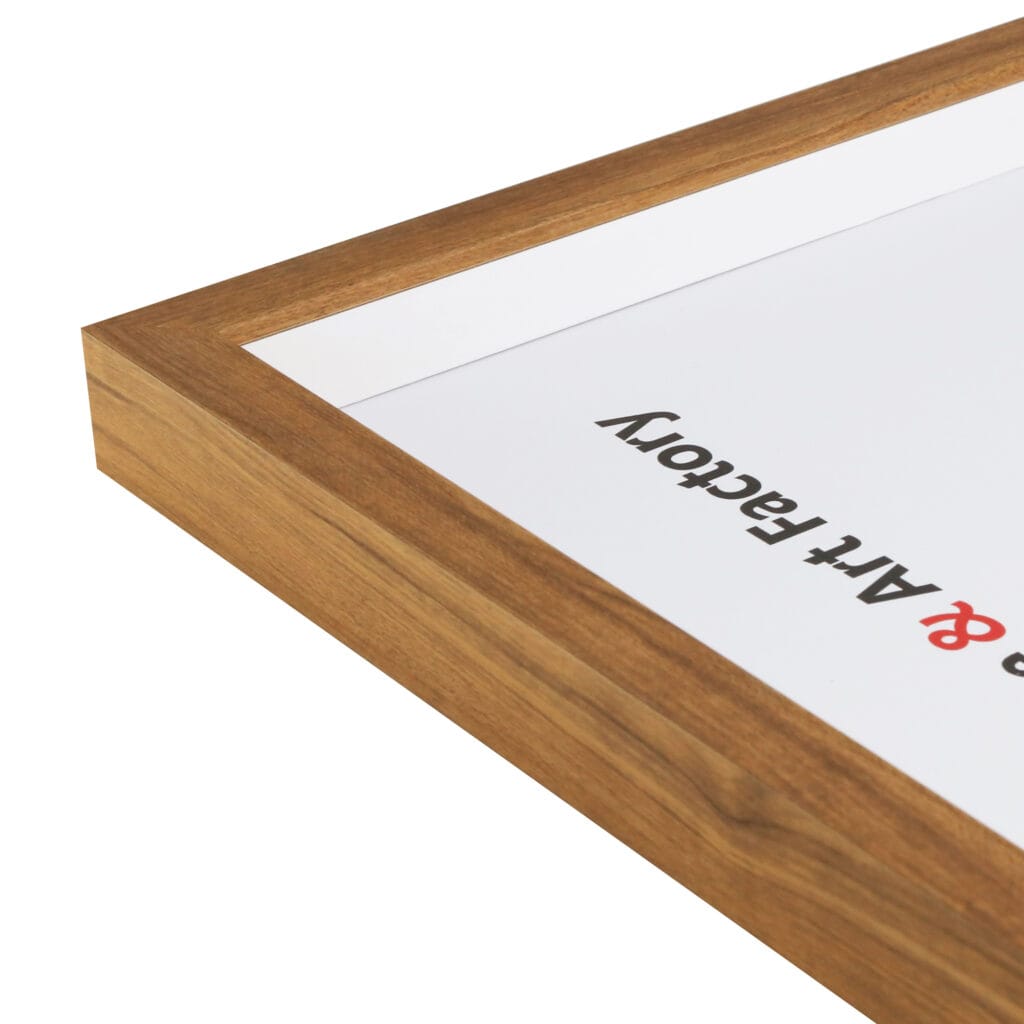 Slim Box Frame Light Teak Shadow Box Frames Cape Town