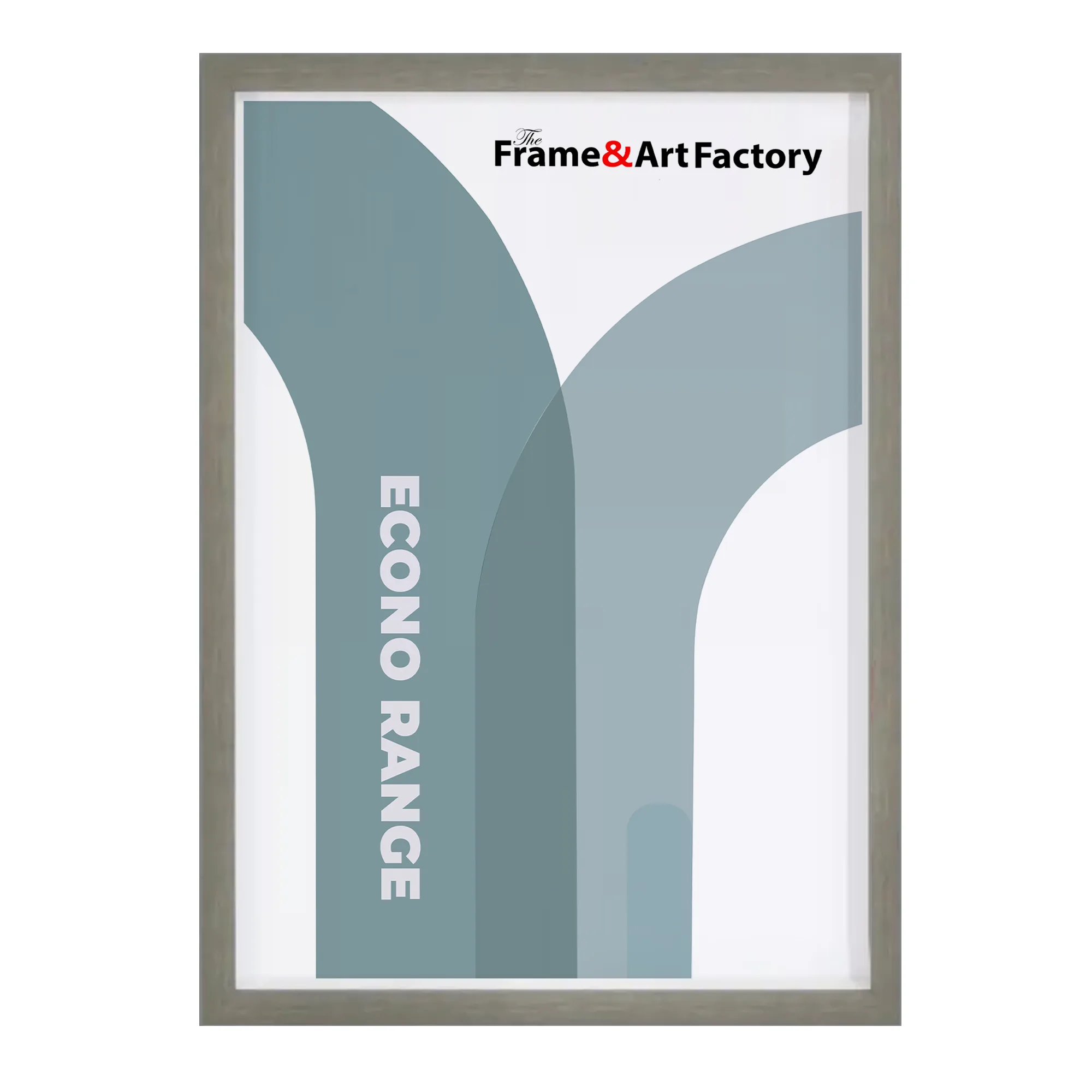 Scandi Box Frame Grey