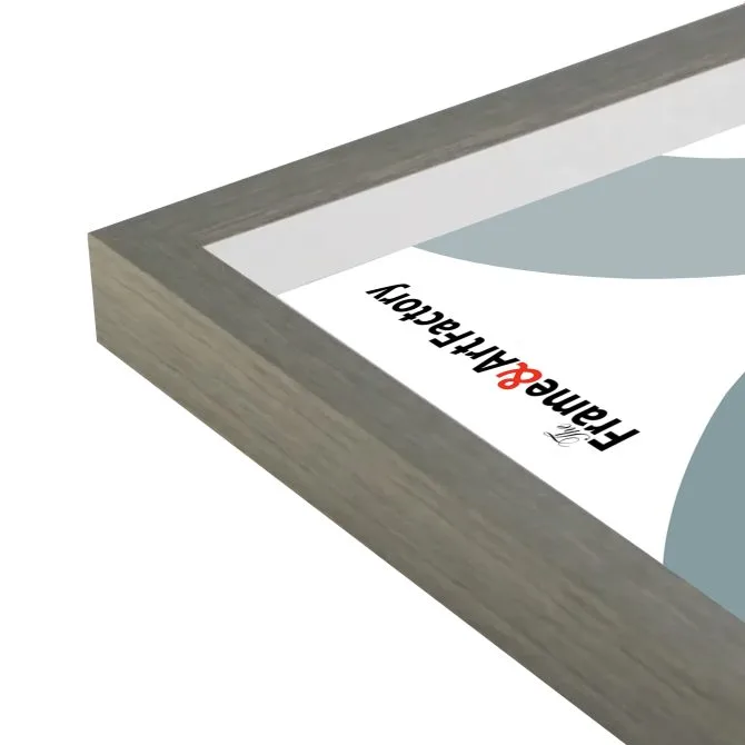 Scandi Box Frame Grey