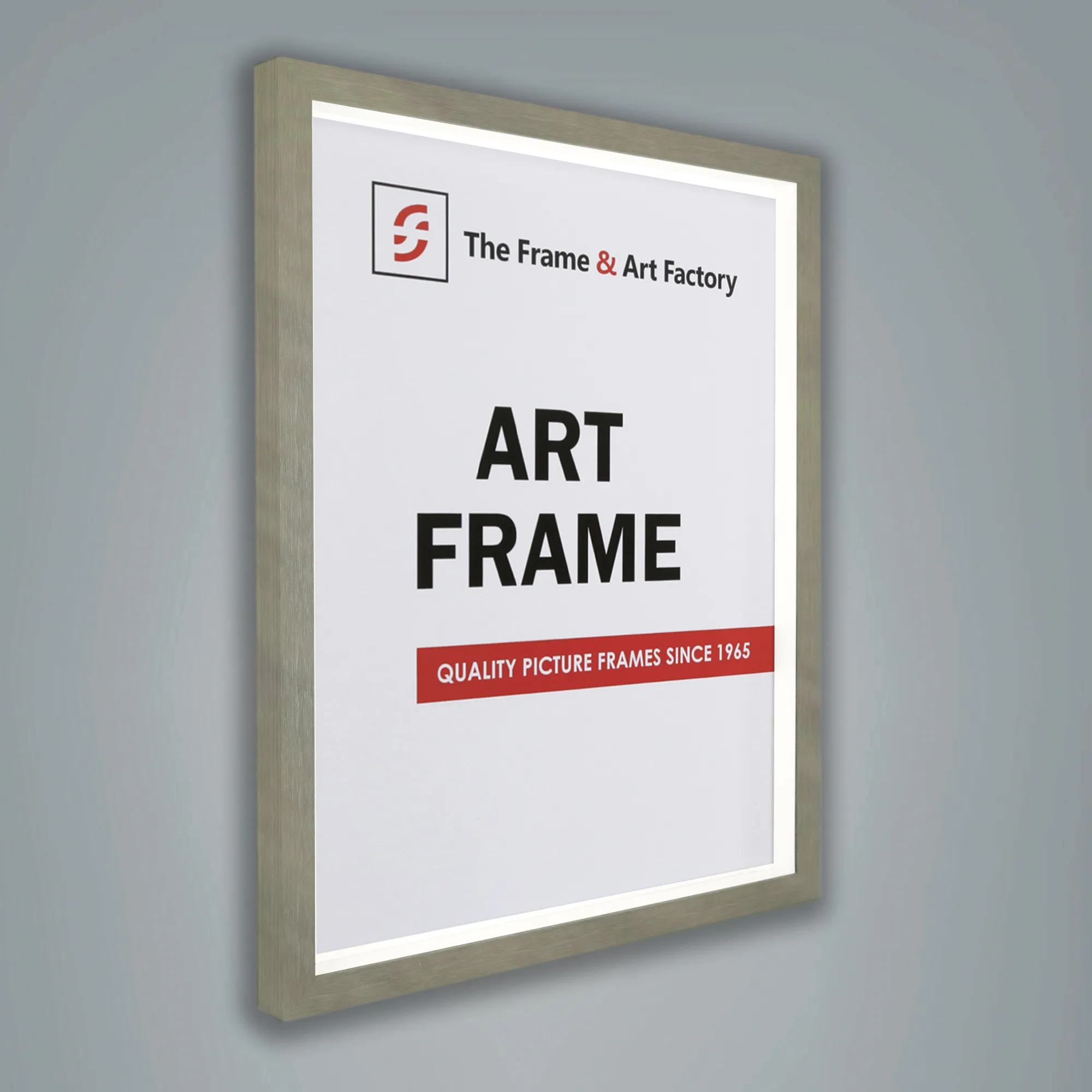 Scandi Box Frame Grey