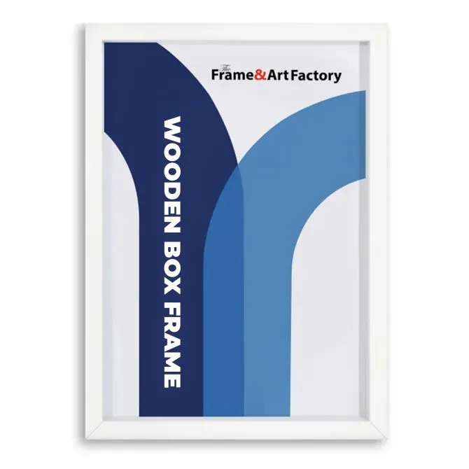 White Baltimore Box Frame