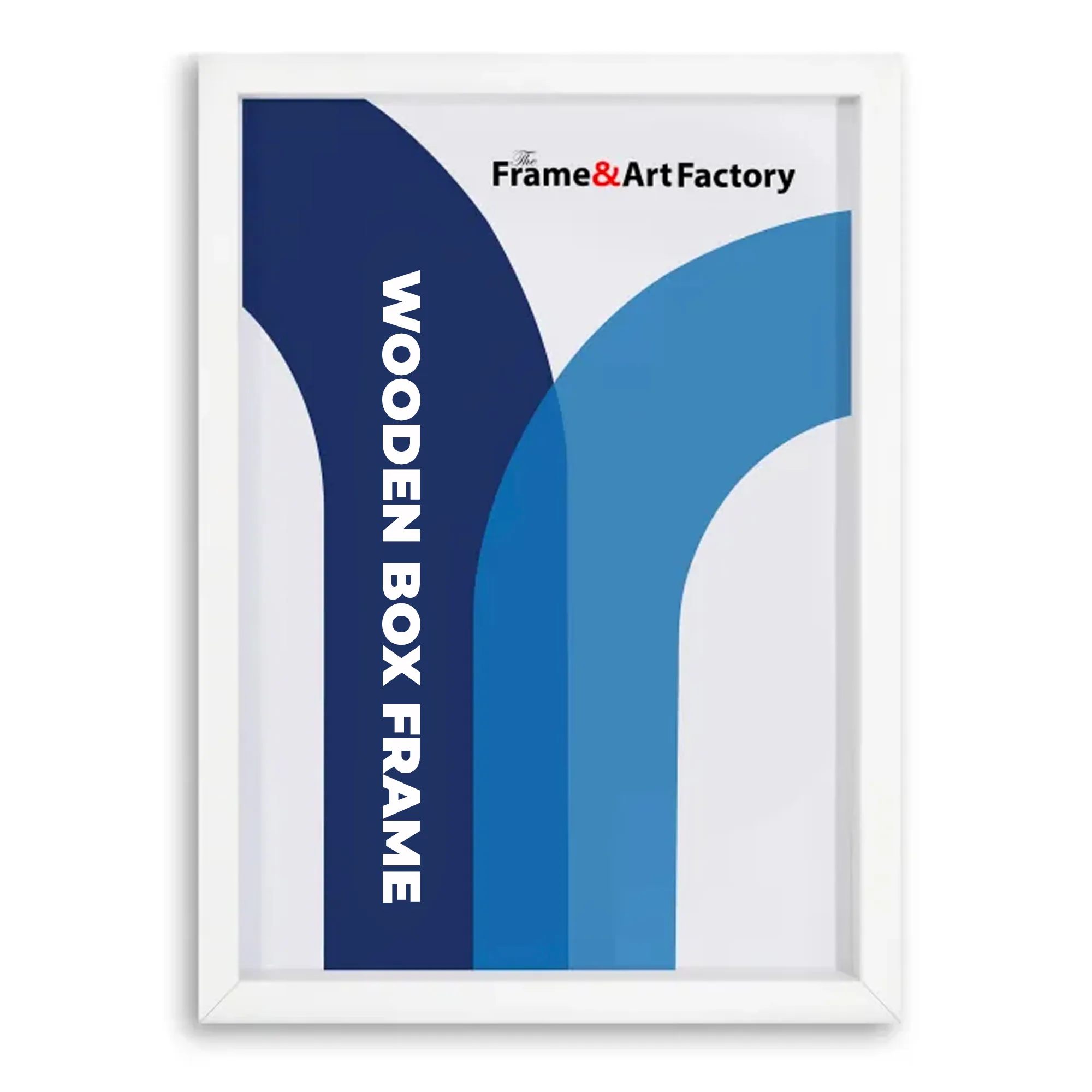 White Baltimore Box Frame