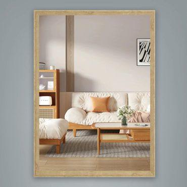 French Oak Mirror