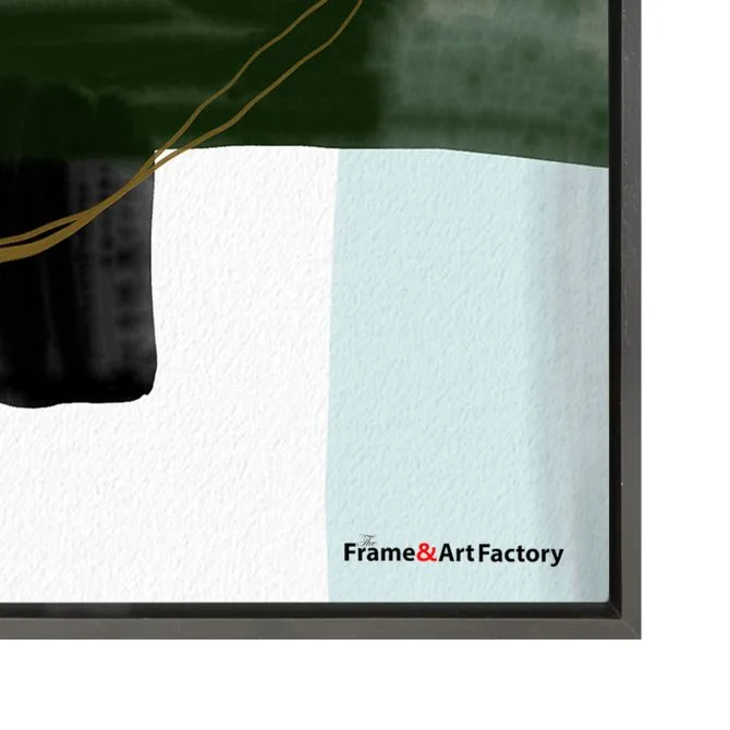 Canvas Floater Frame | Black