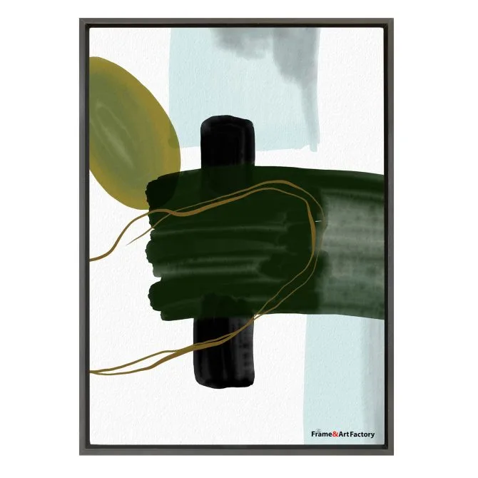 Canvas Floater Frame | Black