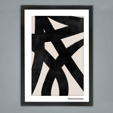 Wooden-Poster-Black