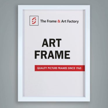 Reverse Box Frame White