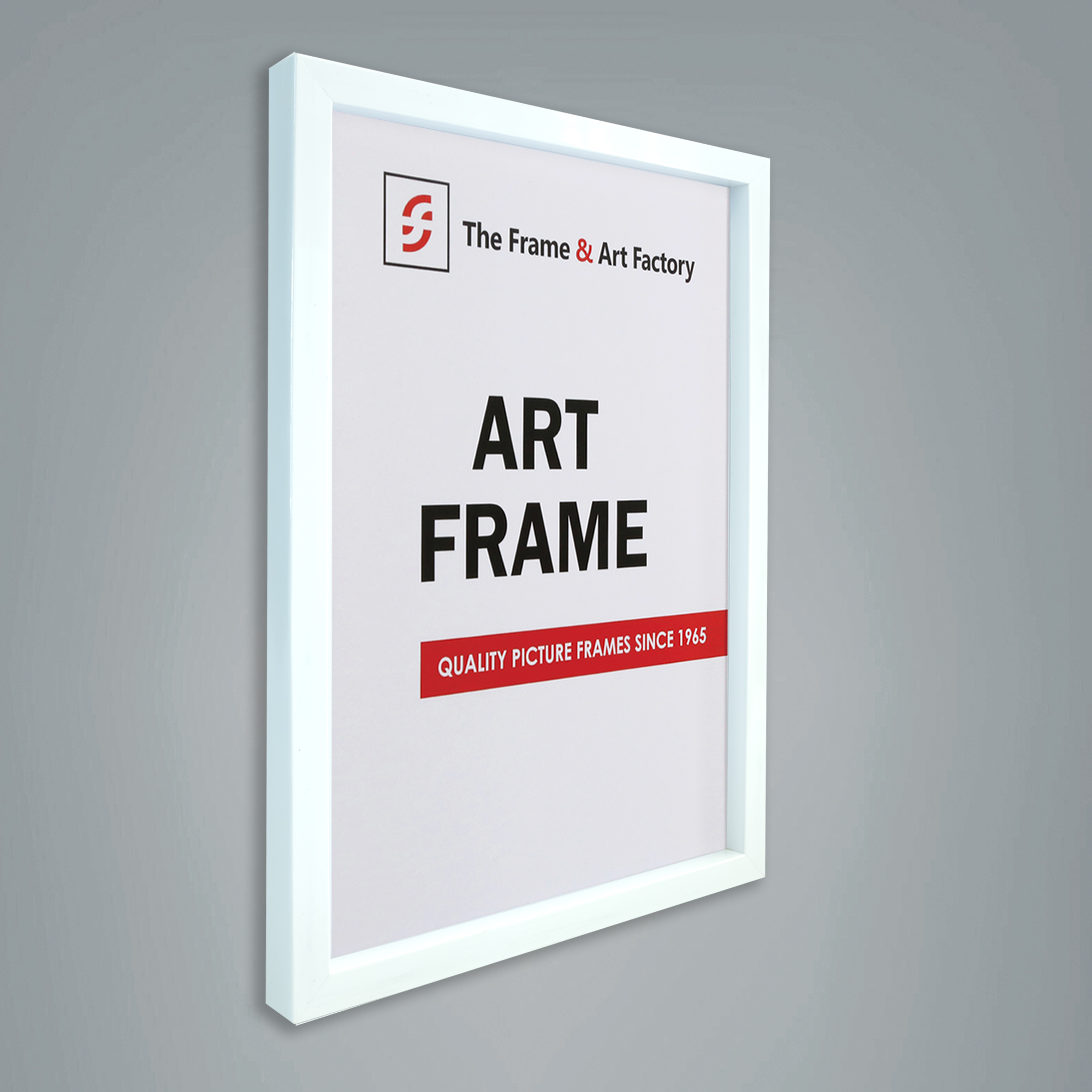 Reverse Box Frame White