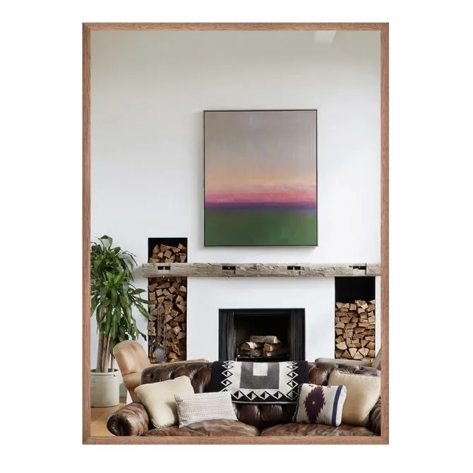 Kyoto Wood Mirror Frame