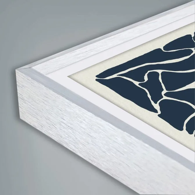 Thin Metal Frame Silver