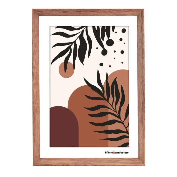 Slim Angle Frame Teak