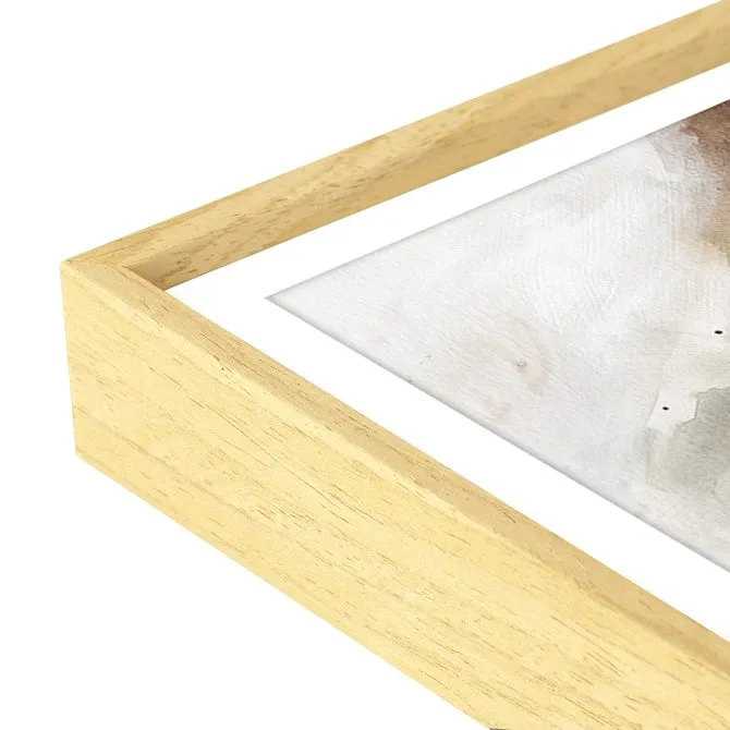 Thin Metal Frame Silver