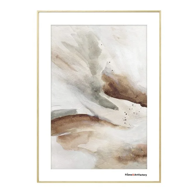 Thin Metal Frame Silver