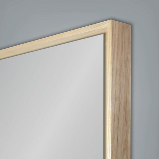 Floater Mirror Frame Ashwood