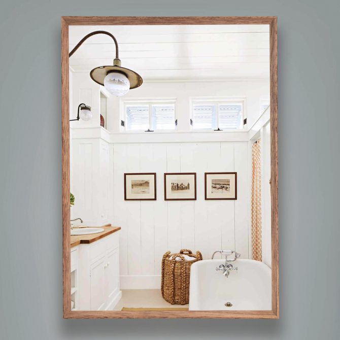 Slim Angle Mirror Frame