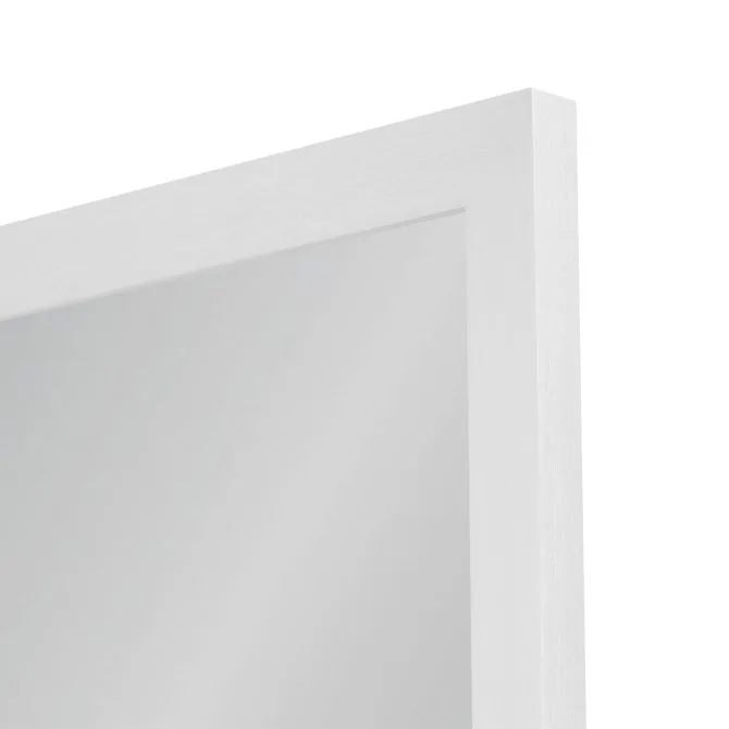 Slim Line Mirror White Frame