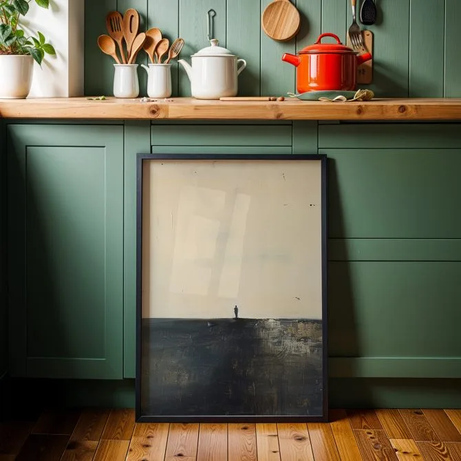 Black Solace Framed Wall Art