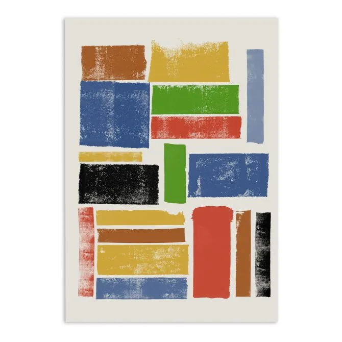 Framed Urban Mosaic Wall Art