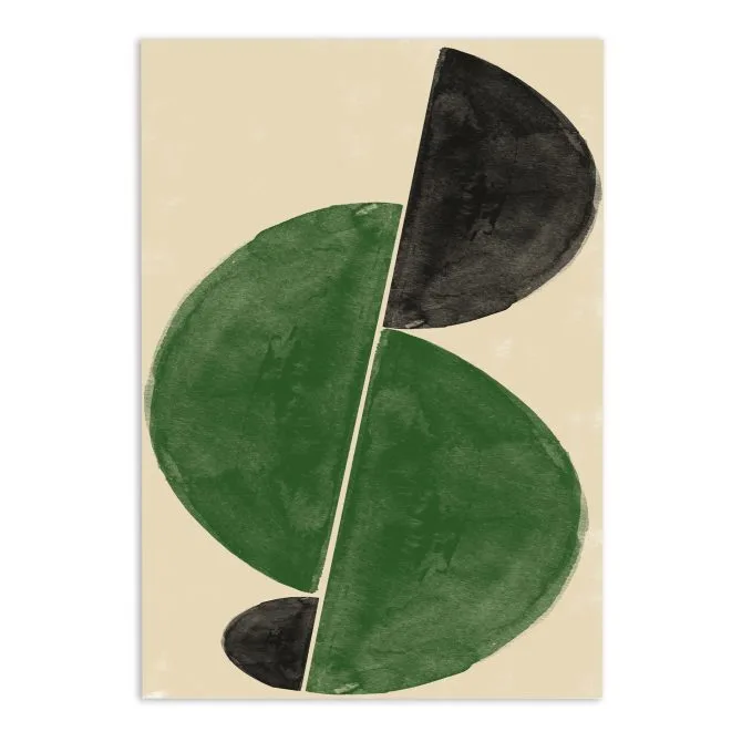 Stylish Yang Flow Art Wall Art