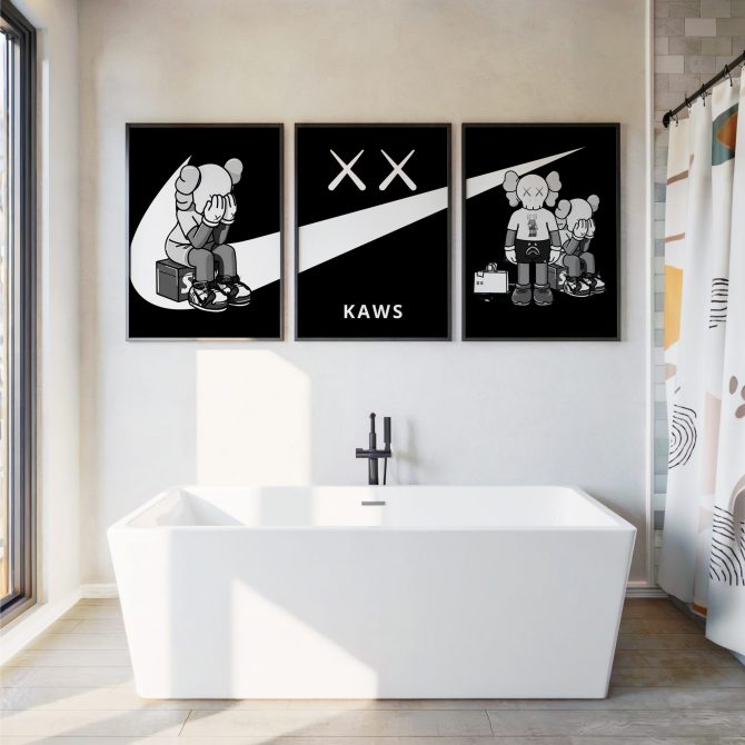 Kaws Canvas art