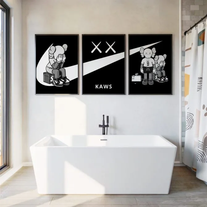 Kaws Canvas art