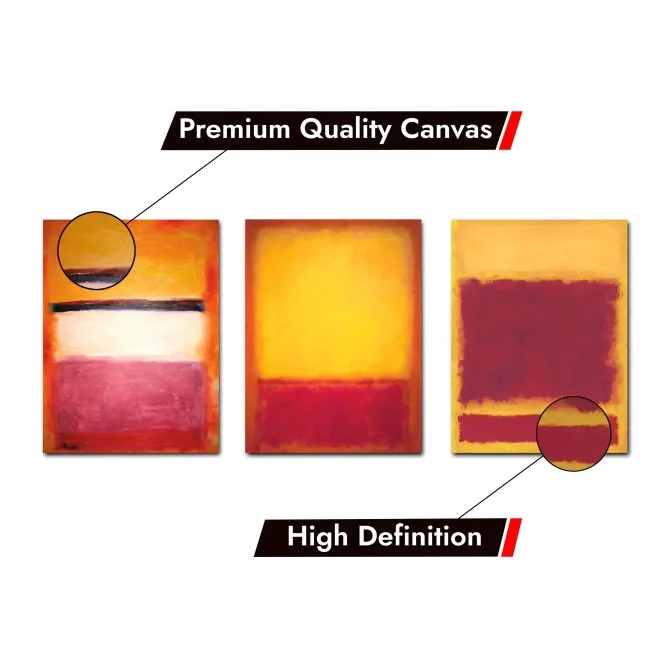 Framed Rothko Canvas Art