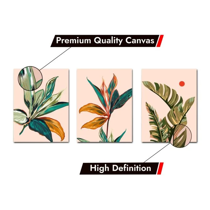 Framed Canvas Art flowers