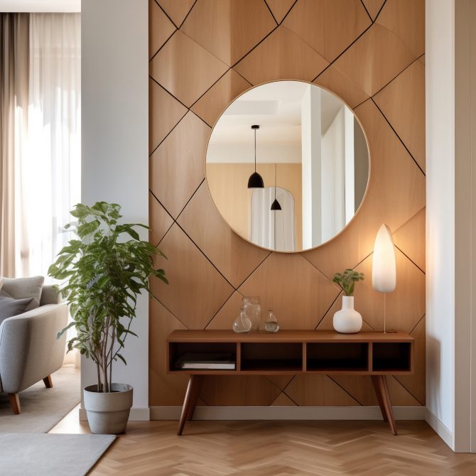 round mirror